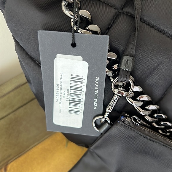 MZ WALLACE Quilted Bowery Shoulder Bag - Picture 9 of 10